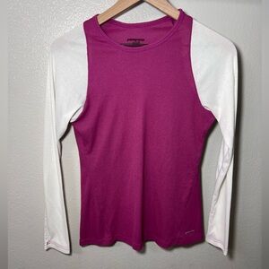 Patagonia Capilene 2 Lightweight Long Sleeve Base Layer Purple Size Small